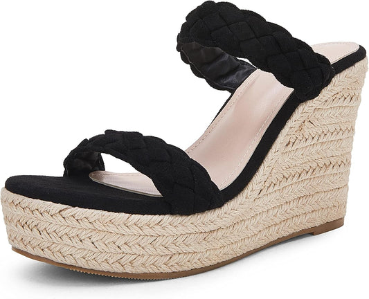 Coutgo Womens Wedge Platform Sandals for Summer Style