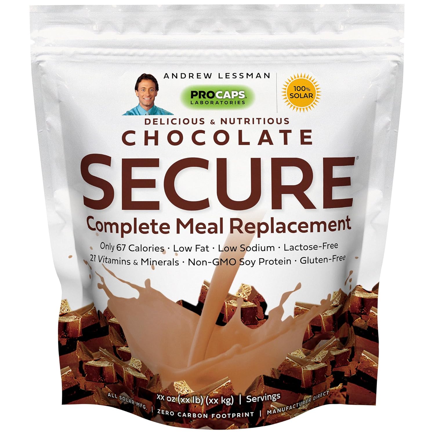 Secure Soy Complete Meal Replacement - Delicious Chocolate Shake