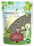 Organic French Green Lentils, 5 lb - High Protein, Fast Cooking
