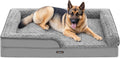 Feandrea Orthopaedic Dog Bed for Large Dogs with Comfort