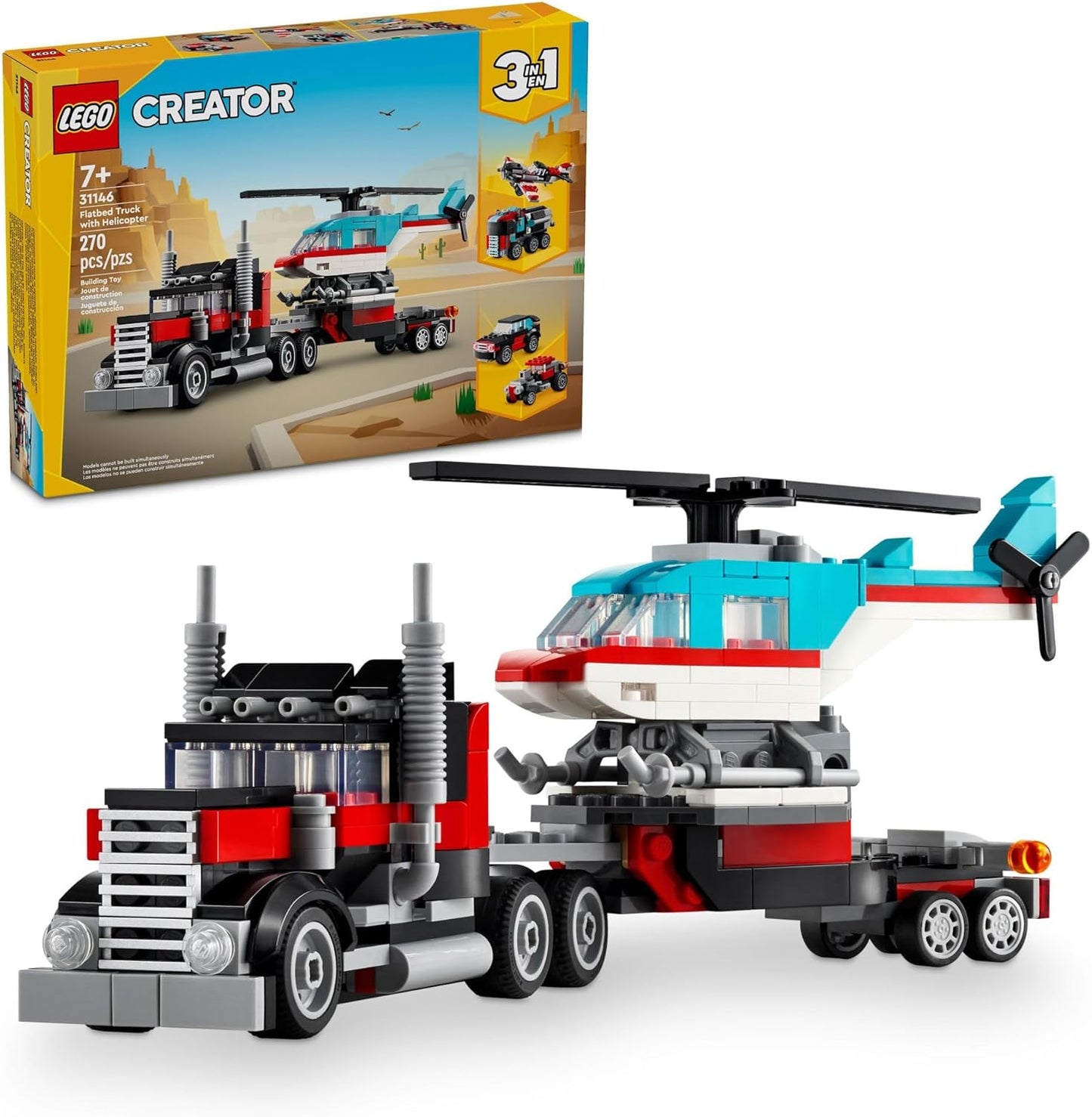 Transforming LEGO Vehicle Set for Kids
