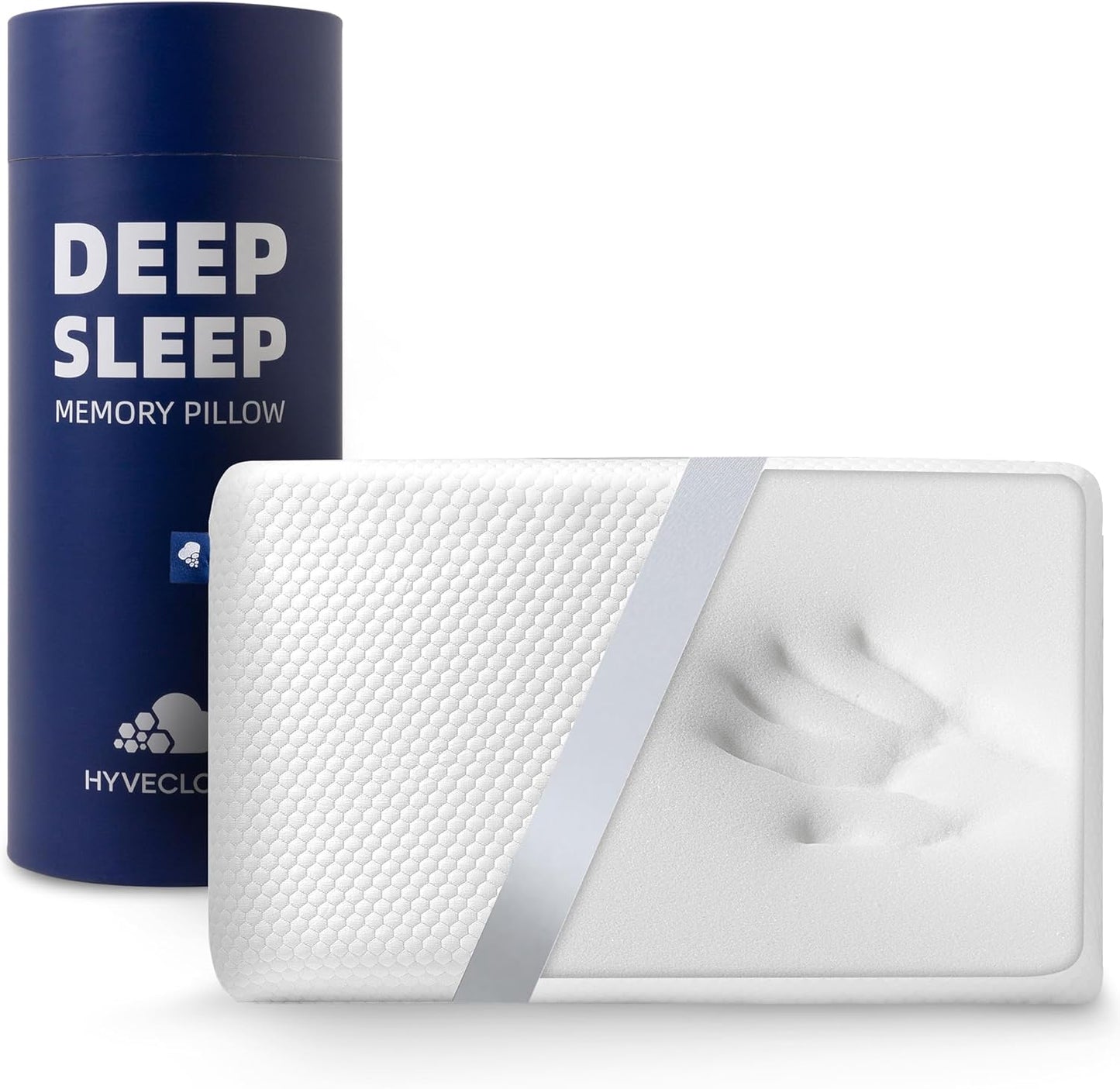 Memory Foam Bed Pillow for Neck Pain Relief and Comfort