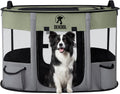 Foldable Pet Dog Playpen for Indoor Outdoor Travel Use