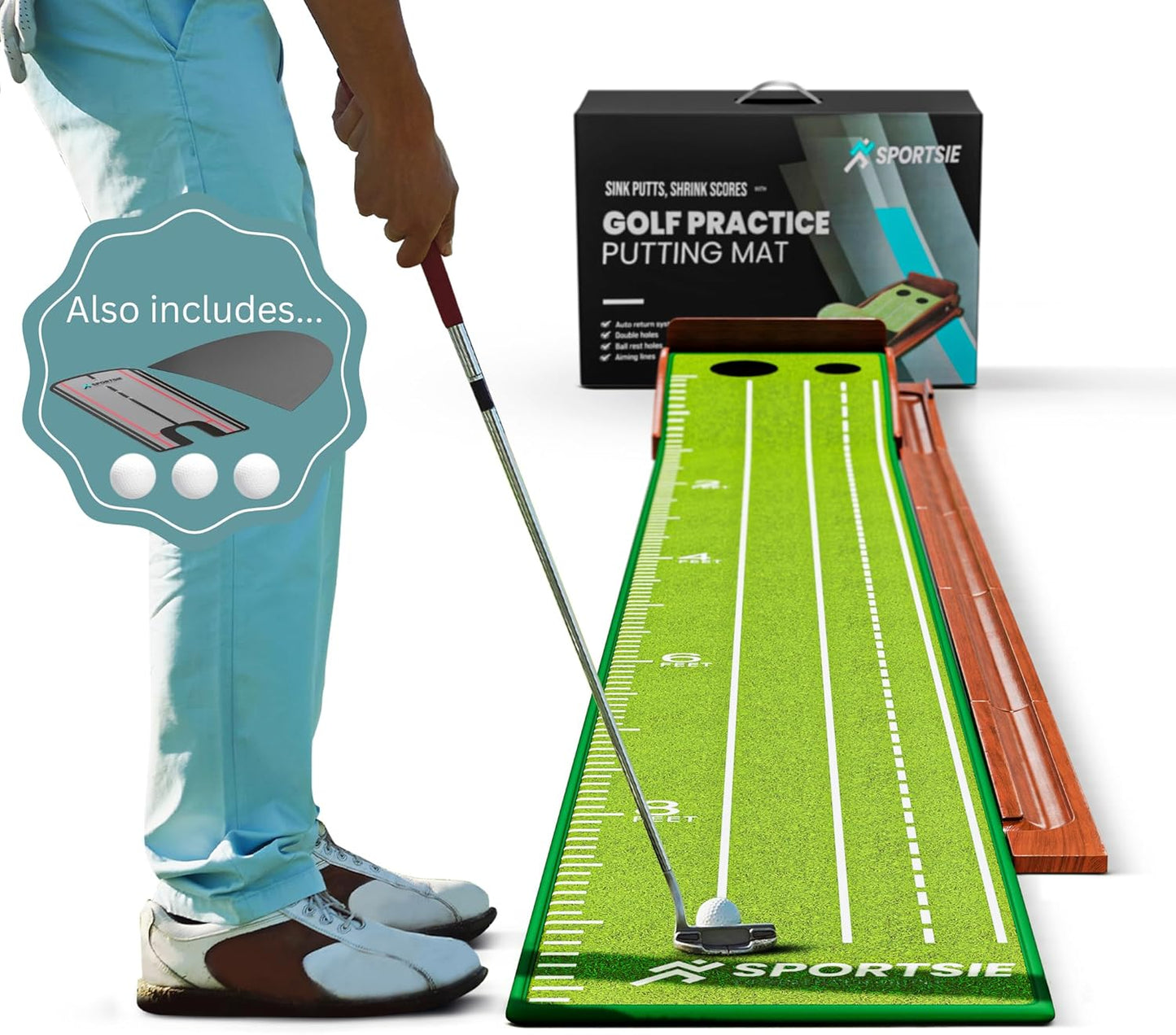 Improve Your Putting Skills Anywhere with SPORTSIE