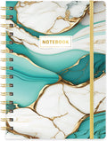 Spiral Notebook A5 Lined Journal - Portable College Ruled Notebook