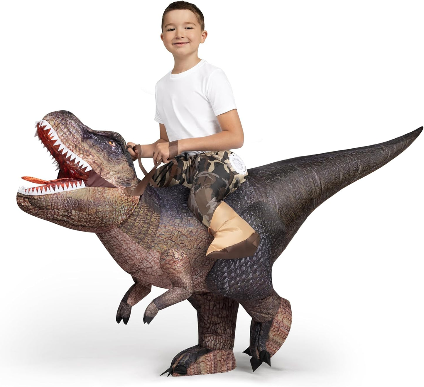 Inflatable Dinosaur Costume for Kids - T-Rex Adventure Fun