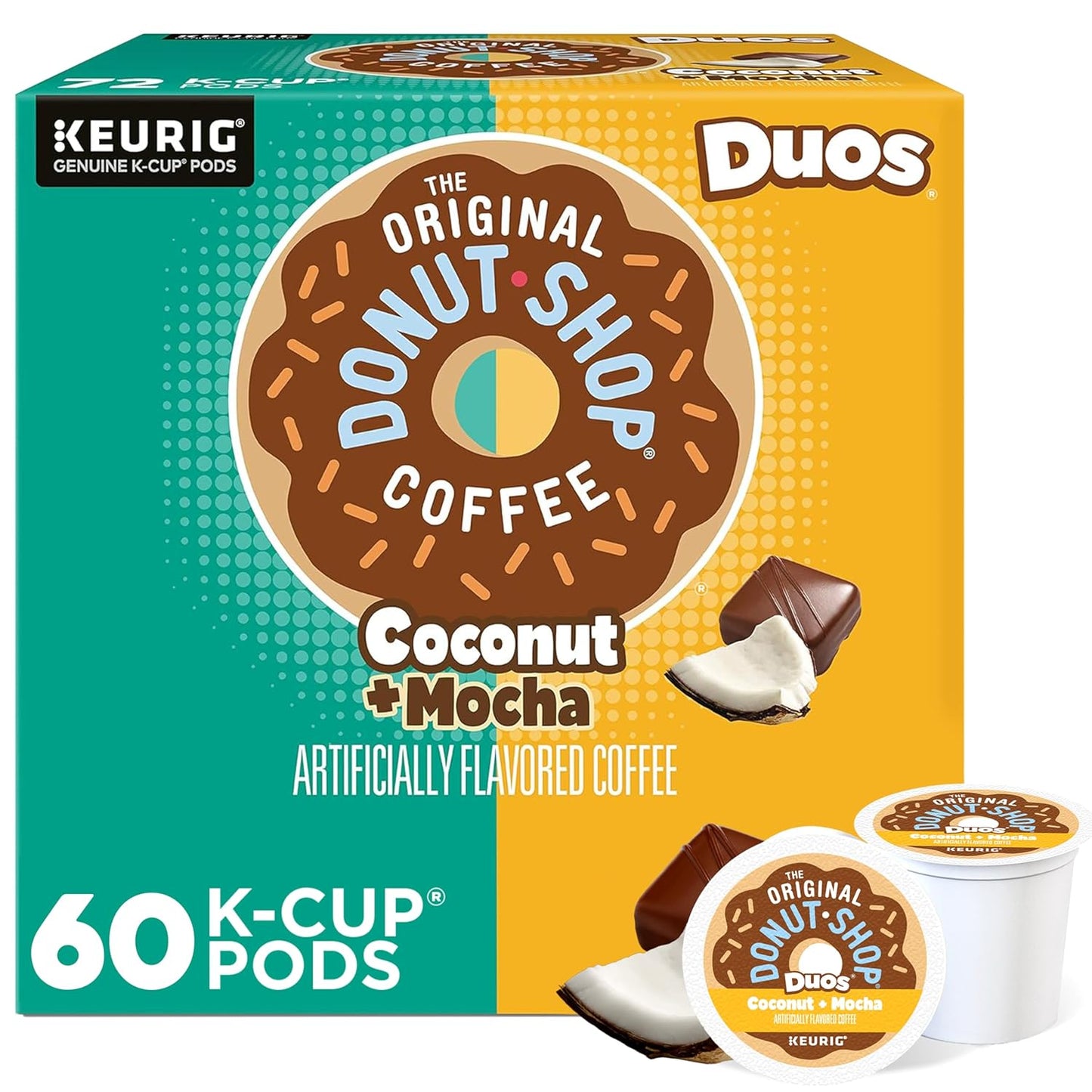 The Original Donut Shop Duos Coconut + Mocha Coffee Pods Review