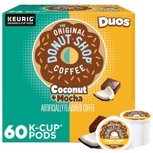 The Original Donut Shop Duos Coconut + Mocha Coffee Pods Review