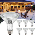 Halogen PAR30 Long Neck 39W 120V 400LM 6 Pack - Warm Dimmable Flood