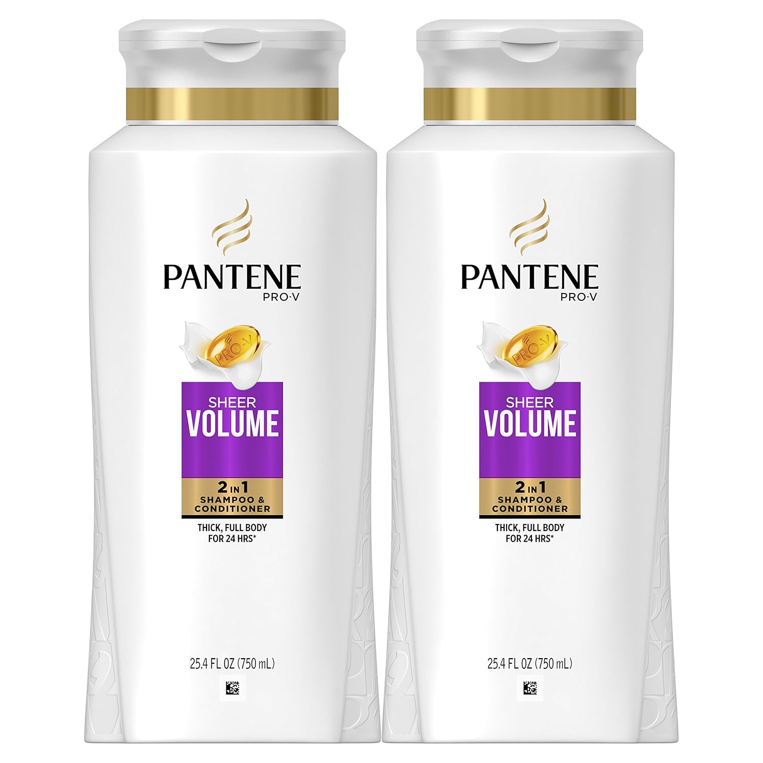 Pantene Sheer Volume 2-in-1 Twin Pack - Thickens Fine Hair!