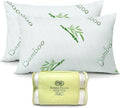 OMEO King Size Rayon Derived from Bamboo Shredded Memory Foam Pillow