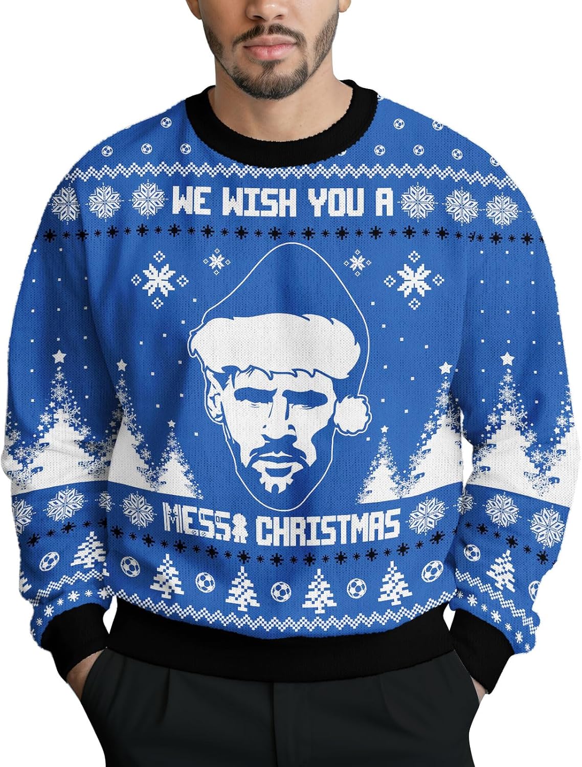 34HD Ugly Xmas Sweater for Men & Women - Funny Holiday Knit