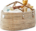 BEBE BASK Premium Baby Diaper Caddy Organizer - Sustainable, Handmade