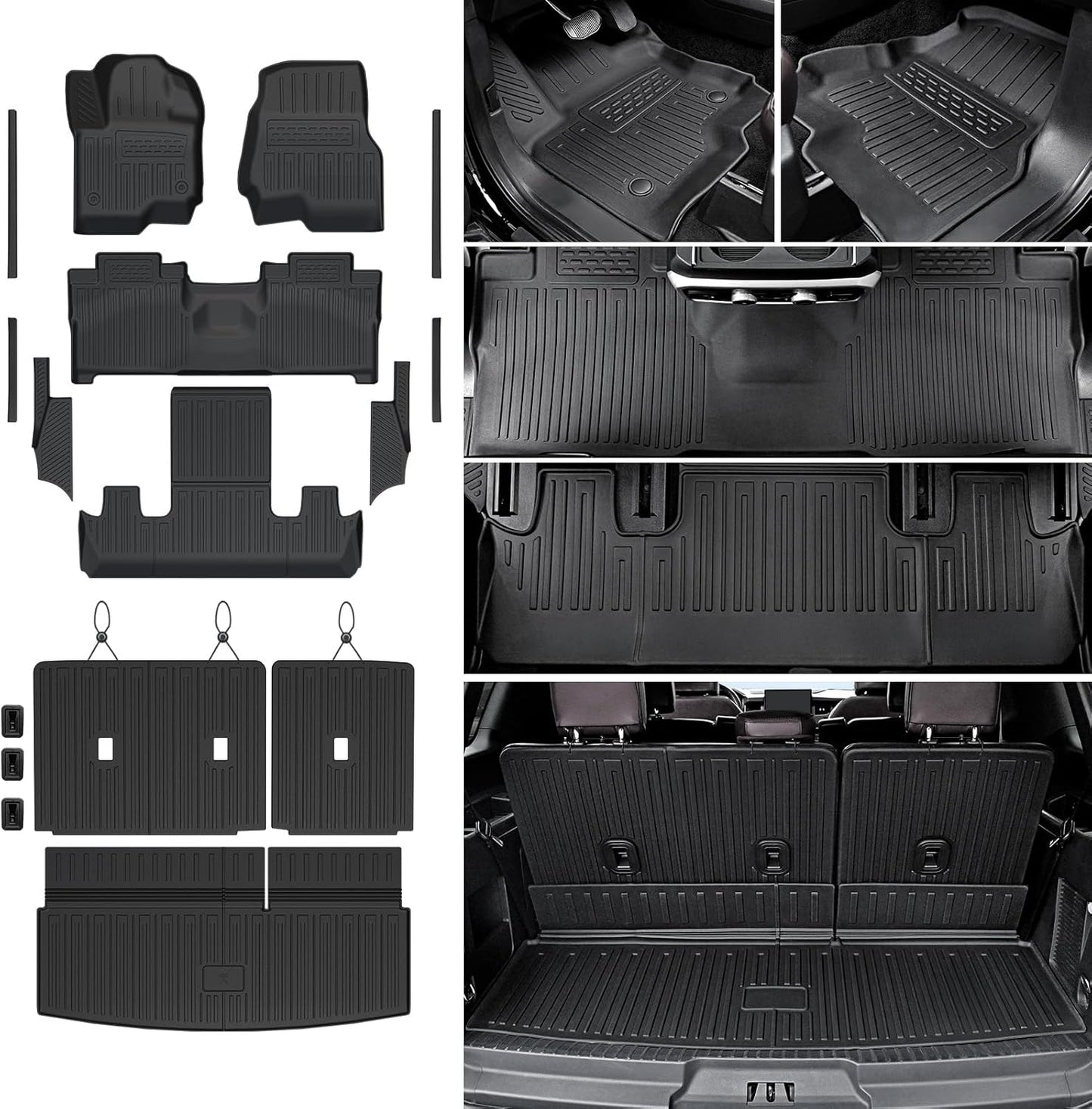 Custom Fit Cargo Mats for 2018-2024 Ford Expedition & Navigator