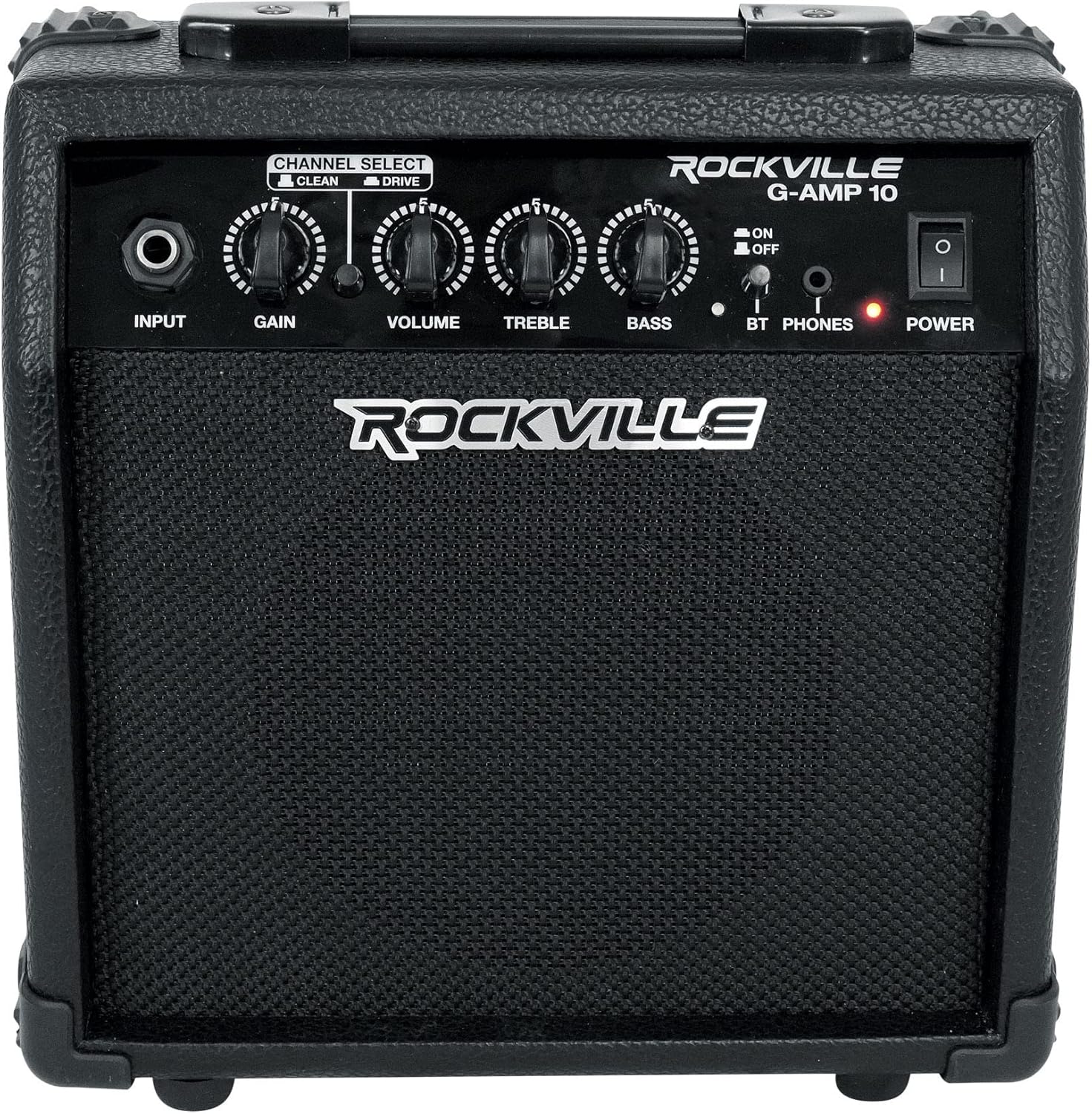 Rockville G-AMP 10W Guitar Amplifier with Bluetooth Connectivity