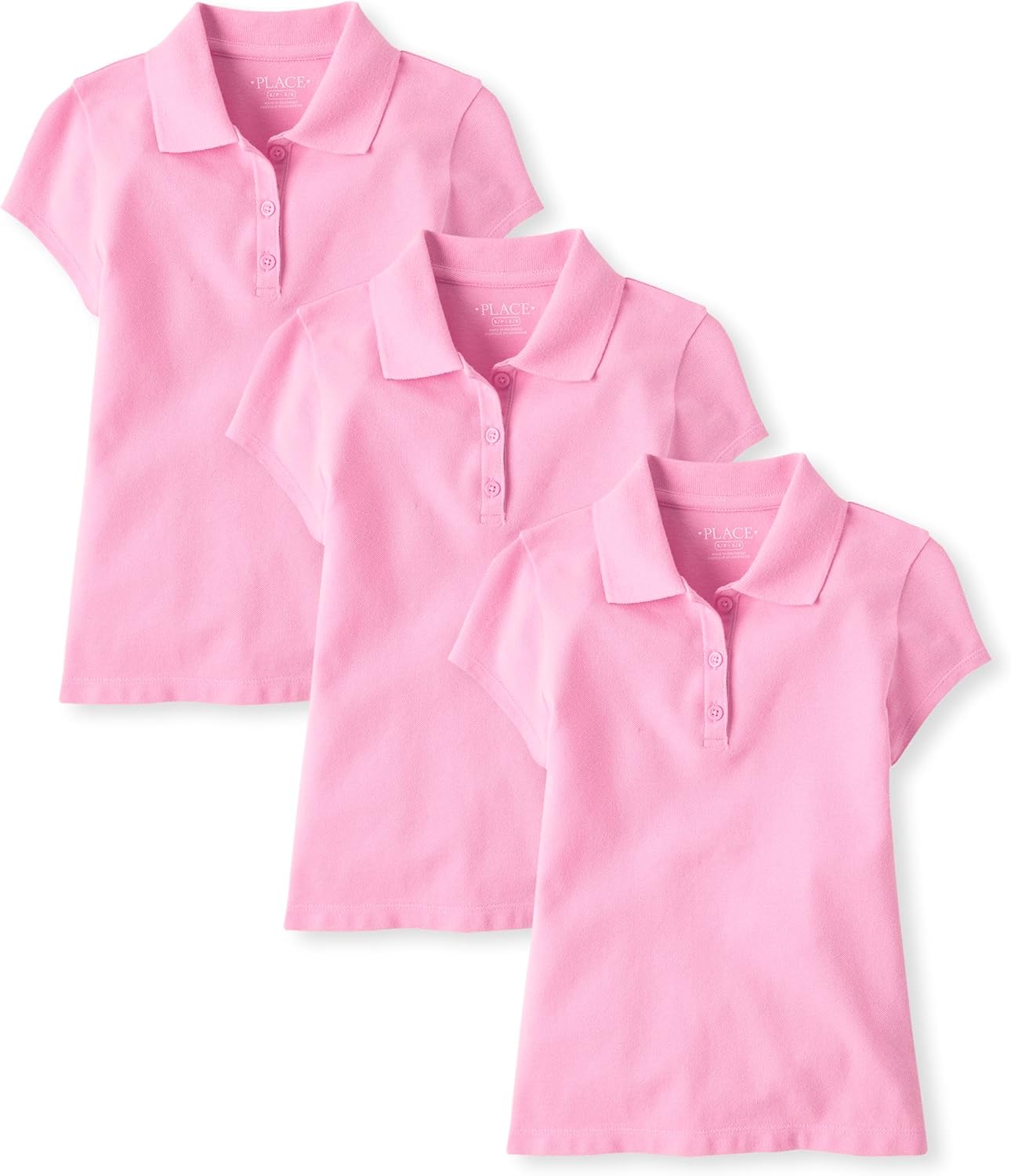 Multipack Short Sleeve Pique Polo for Kids - Classic Style
