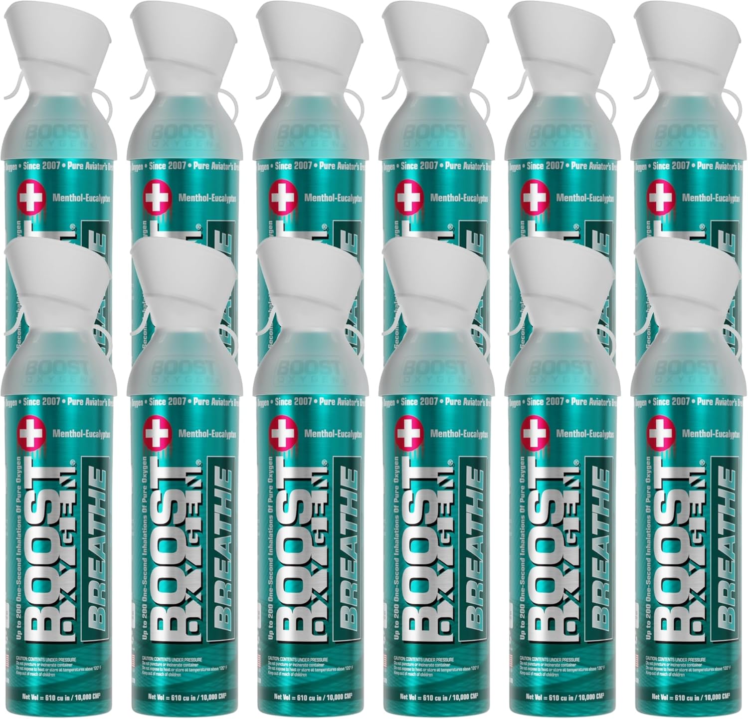 Boost Oxygen Large BREATHE Menthol-Eucalyptus Aroma Canister