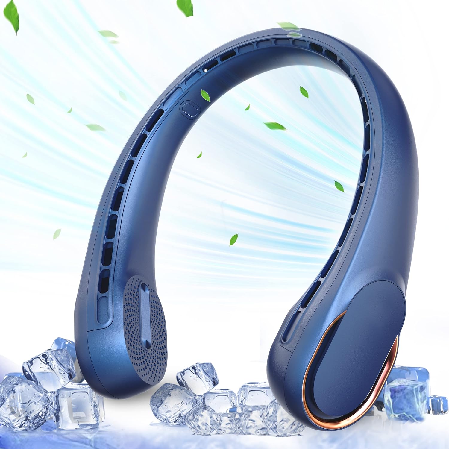 Faster Cooling Neck Fan by ASNUG - Ultra Quiet & Portable!