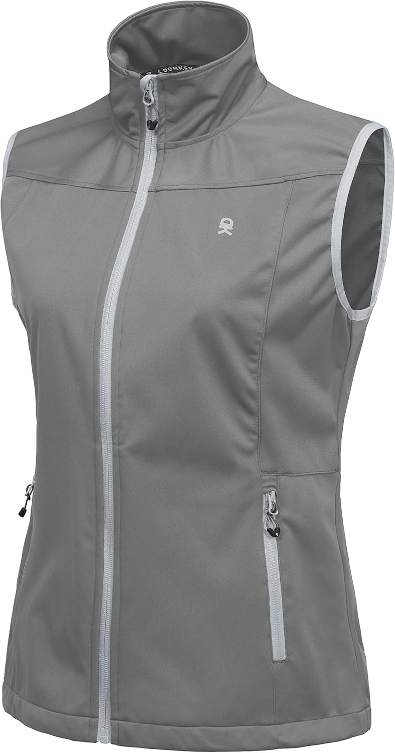 Little Donkey Andy Women's Lightweight Softshell Vest for Travel