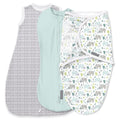 SwaddleMe Comfort Pack Baby Swaddle Set, 0-3 Months - Trio Sleep