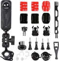 Motorcycle Handlebar Helmet Mount Bundle for Action Cameras - Stable