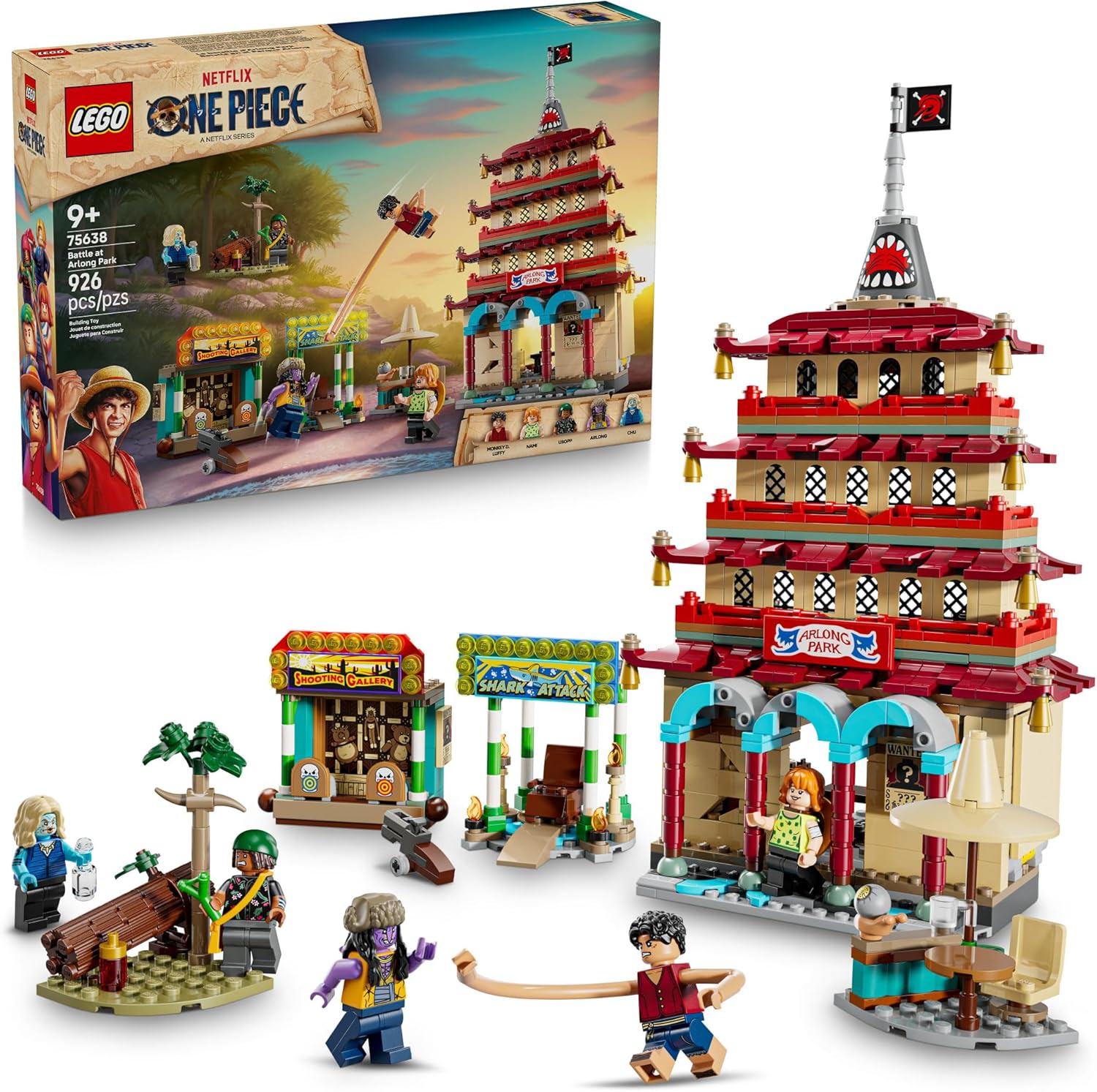 LEGO ONE PIECE Battle at Arlong Park Building Blocks Set