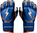 Long Cuff Cabretta Leather Batting Glove for Men - Durable Fit