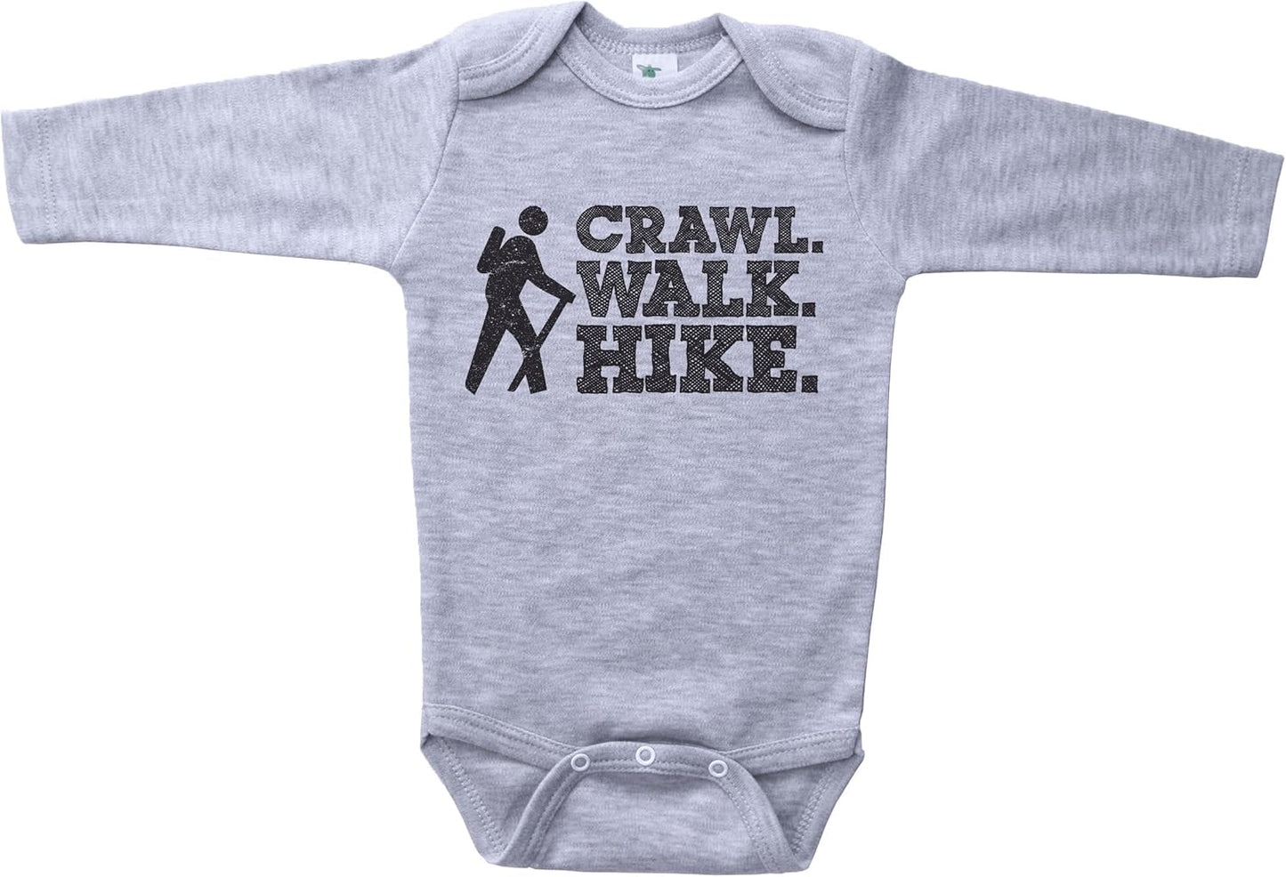 Crawl, Walk, Hike! Baby Onesie by Baffle