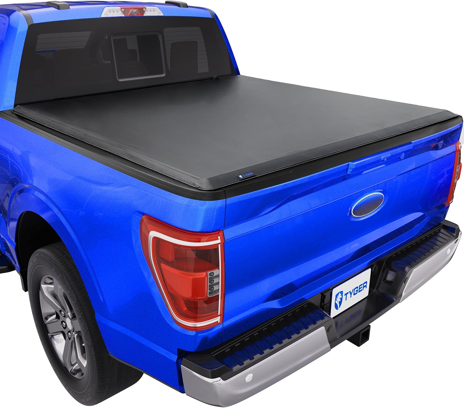 Tyger Auto T1 Soft Roll-up Truck Bed Tonneau Cover for F-150