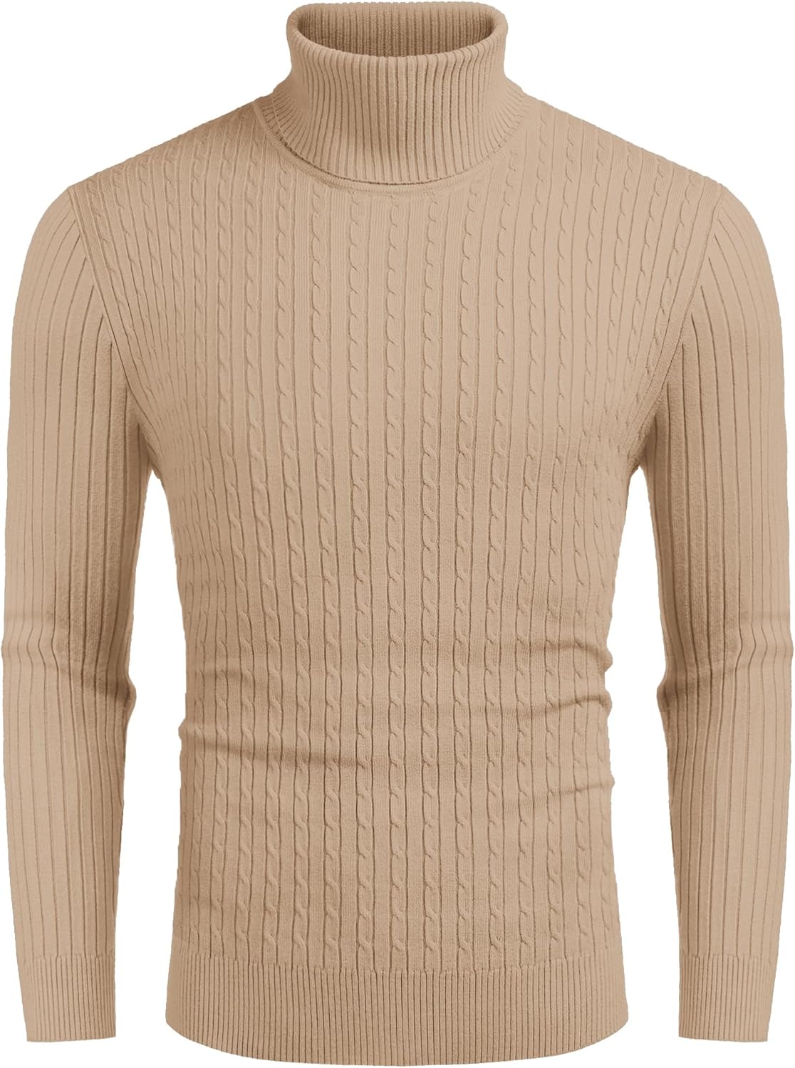Stylish Men's Slim Fit Turtleneck Sweater for All Occasions