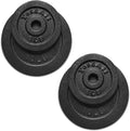 Yes4All 1.15 in Cast Iron Weight Plate Set - Durable Standard Plates