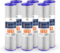 1 Micron 20x4.5 Pleated Sediment Filter Cartridge 6 Pack - Long Life