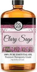 Clary Sage Essential Oil 16oz Bulk - Pure Therapeutic Grade