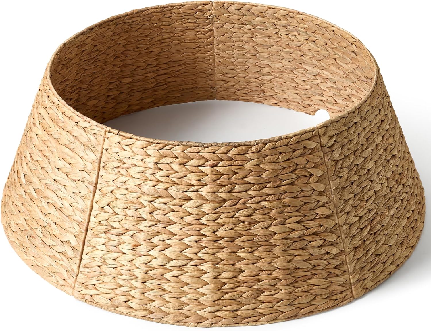 36in Large Christmas Tree Collar - Woven Hyacinth for Trees