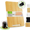 Bamboo Countertop Appliance Slider with 360 Degree Wheels - Smooth