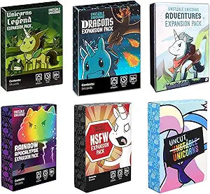 Unstable Unicorn Card Set Strategy Game for Family Fun