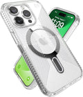 Speck Clear iPhone 15 Pro Case - Slim MagSafe Protection