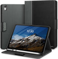 iPad 11in/10.9in PU Leather Case with Pencil Holder - Black
