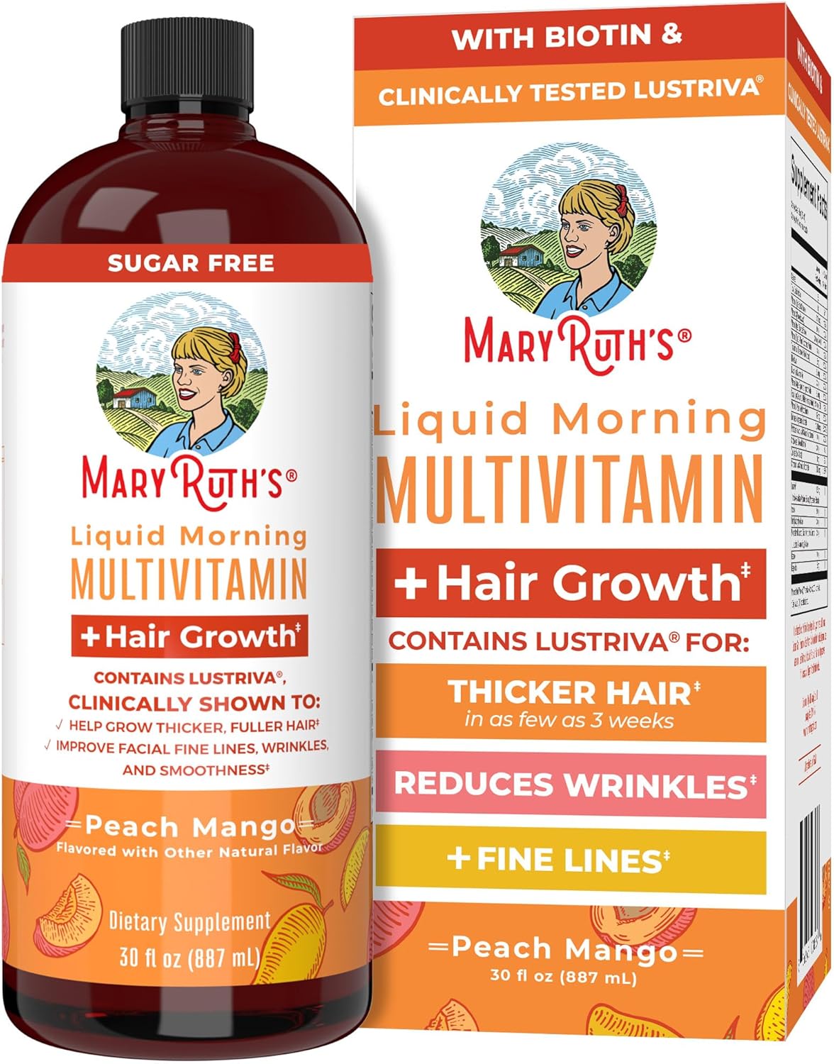 Liquid Multivitamin for Hair Growth & Skin Health in Women
