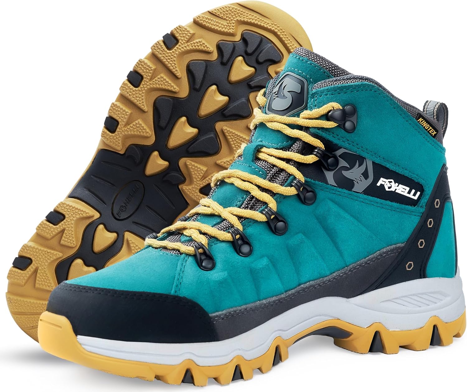 Foxelli Womens Waterproof Hiking Boots