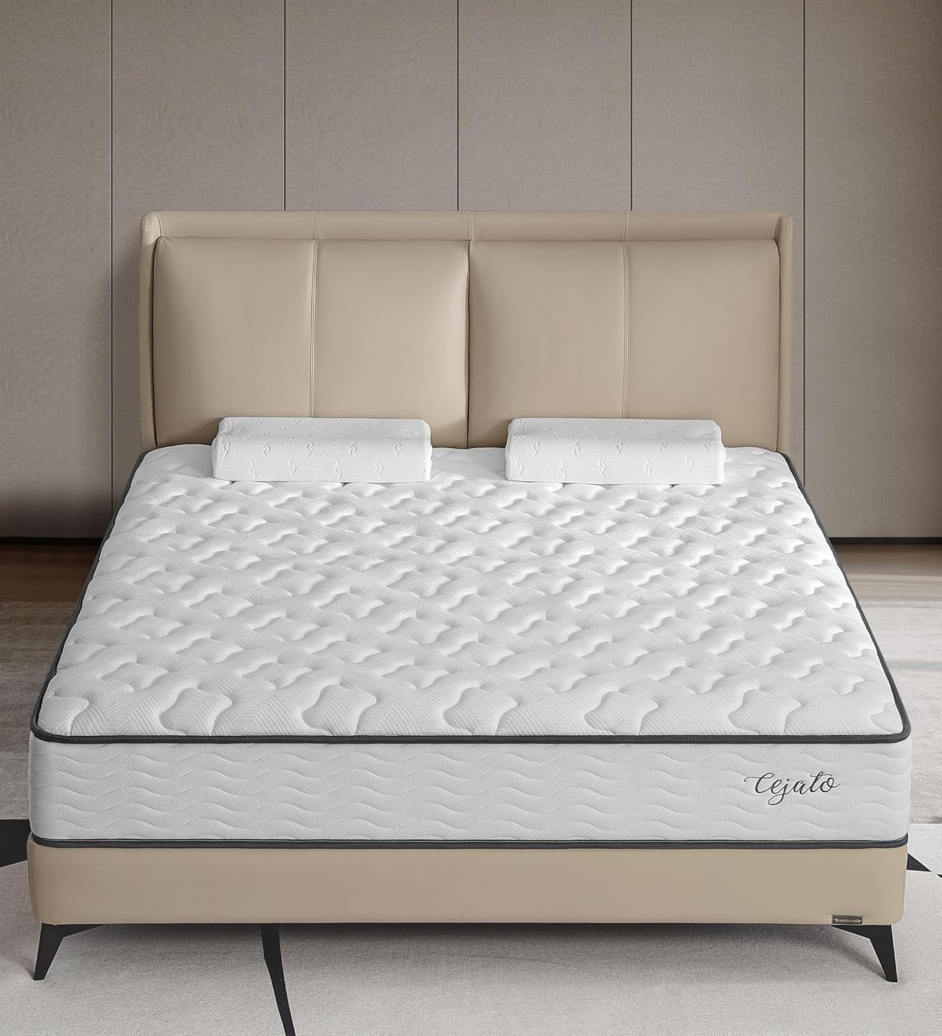 12 Inch King Size Hybrid Mattress with Gel Memory Foam Support