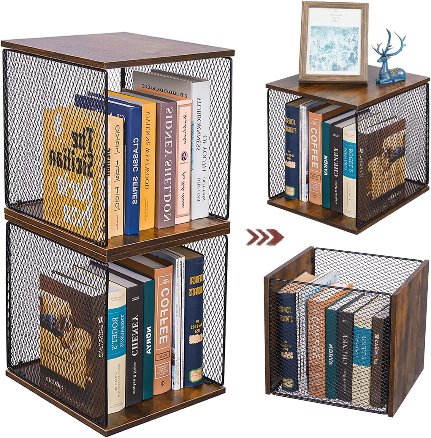 Versatile Stackable Cube Organizer for Any Room
