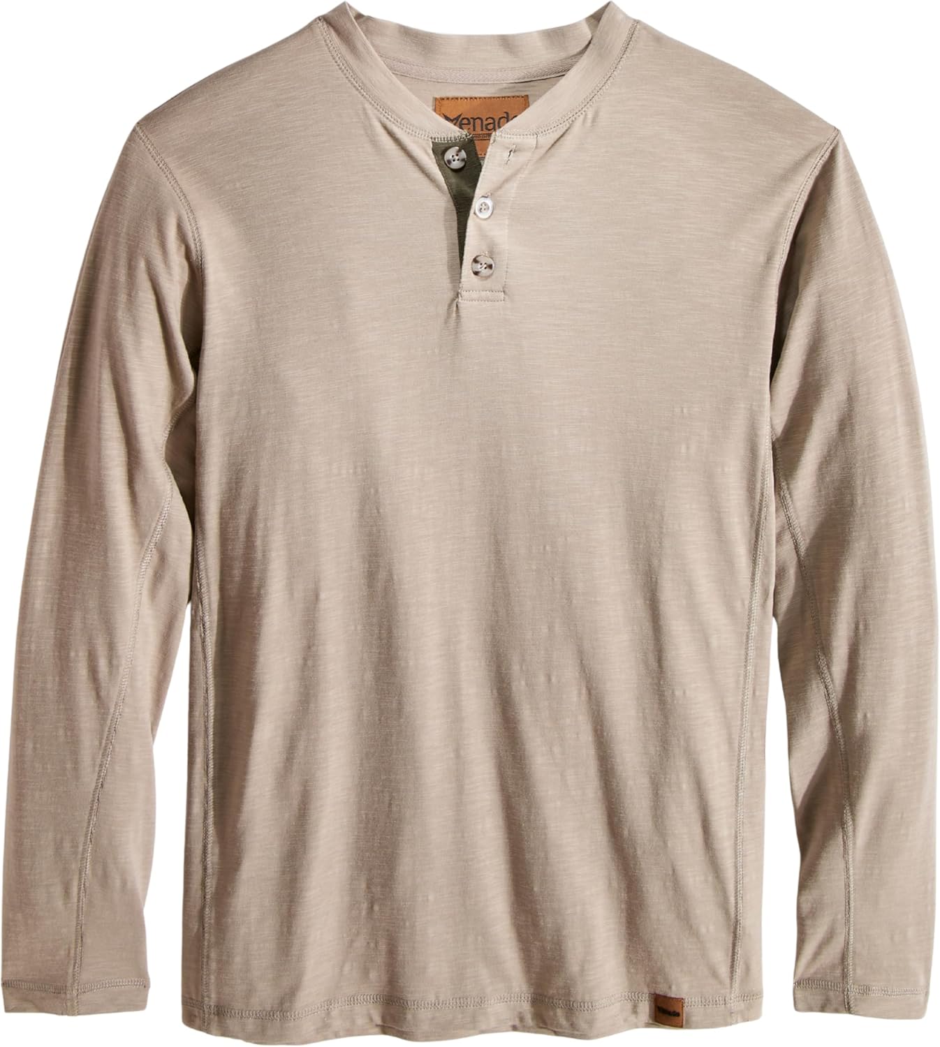 Venado Henley Long Sleeve Shirts for Men - Comfortable Flex Fit