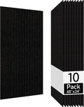 Olanglab Acoustic Wall Panels 10 Pack - Sound Absorbing Panels