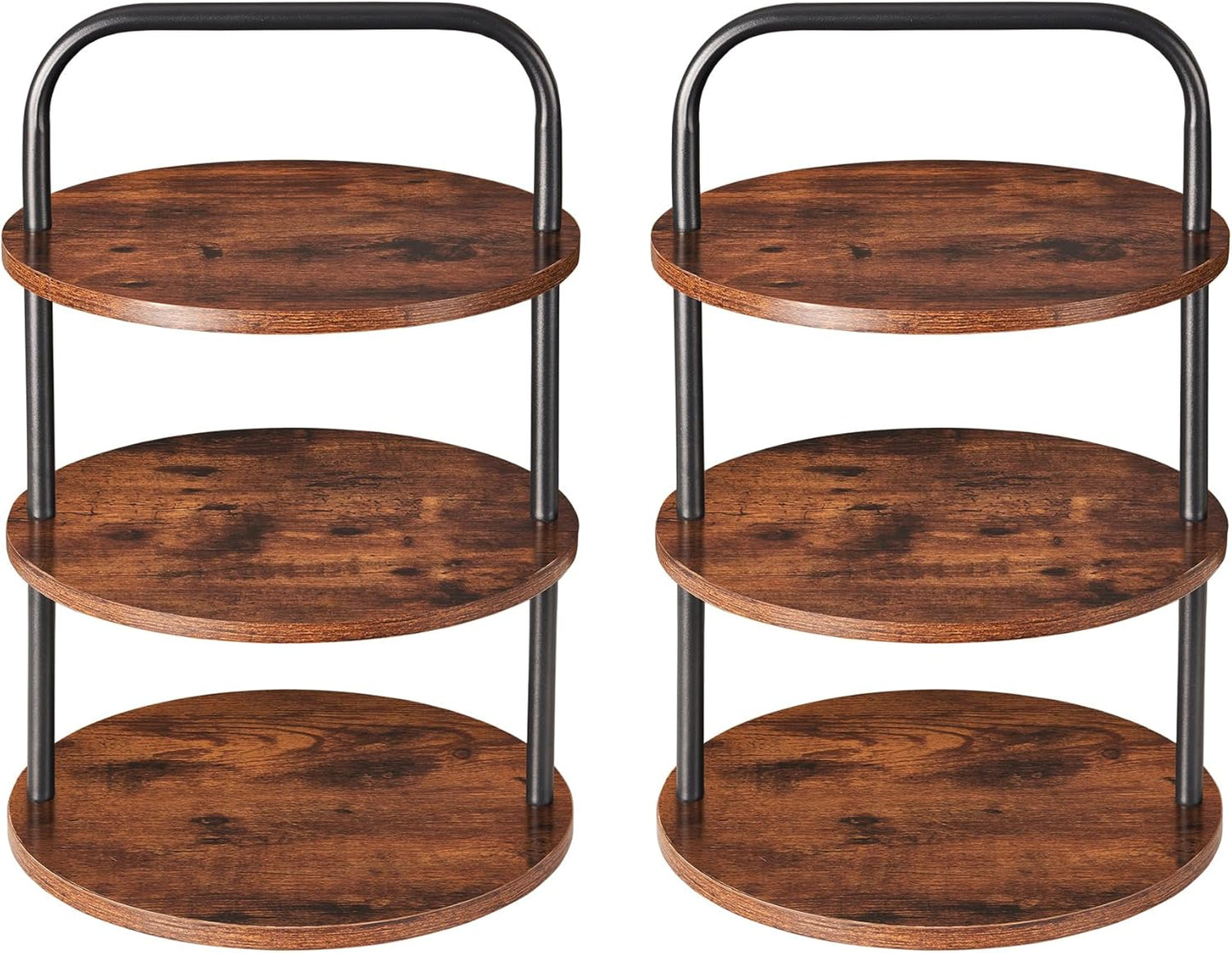 Cupcake Stand 2 Pack for 100 Cupcakes - 3-Tier Dessert Display