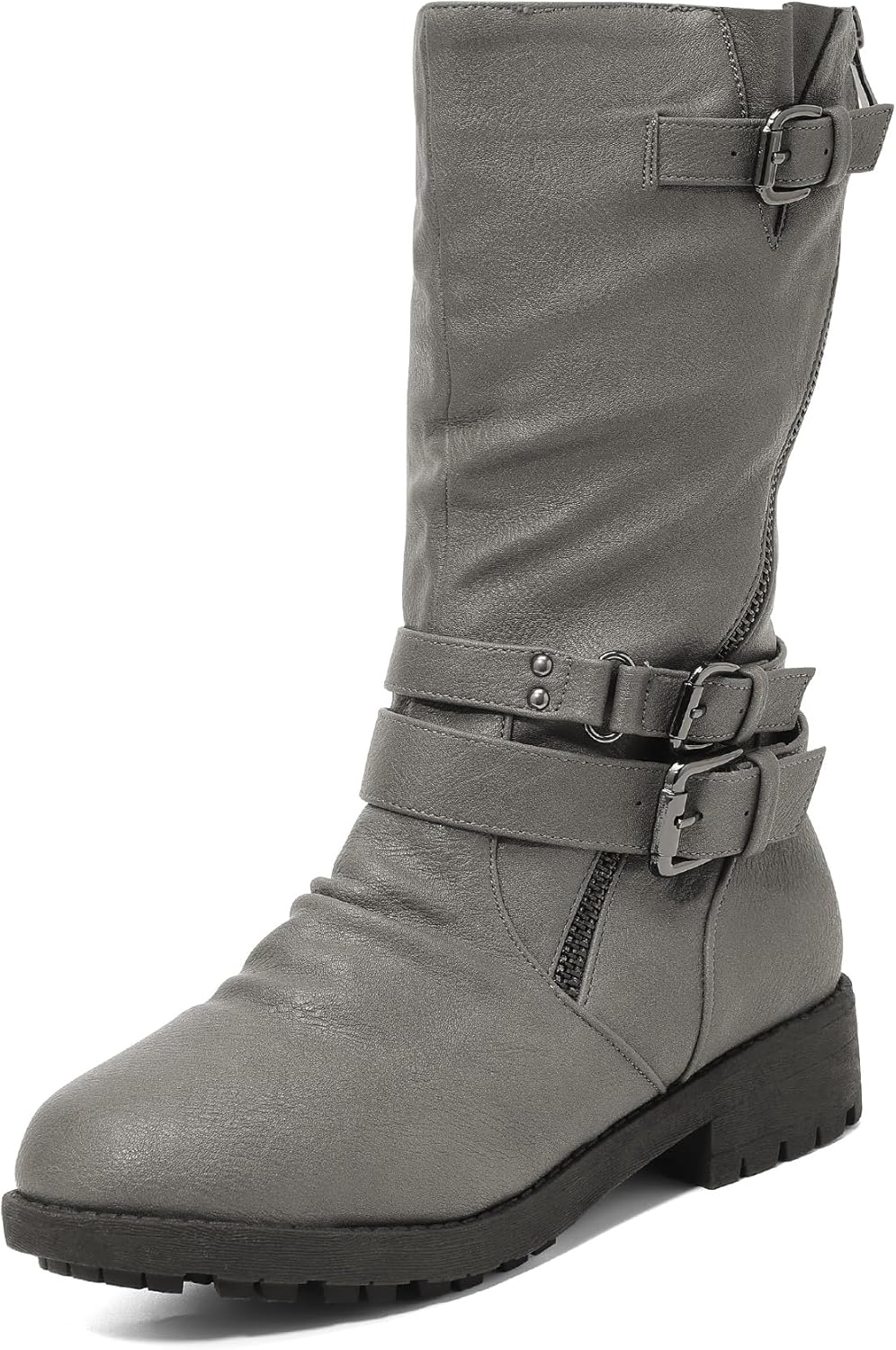 DREAM PAIRS Girls Buckle Zipper Knee High Winter Boots Review