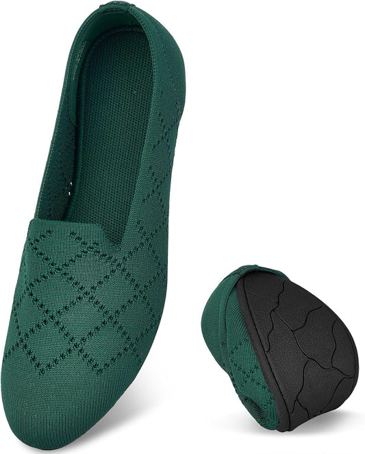 Puxowe Flats for Women: Comfortable Round Toe Ballet Shoes