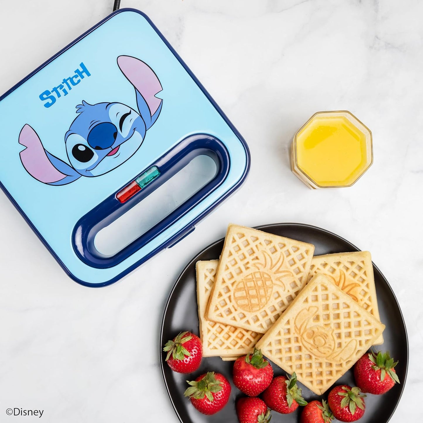 Disney Lilo & Stitch Waffle Maker - Character Waffles!