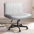 PUKAMI Criss Cross Chair with Wheels for Modern Home Office