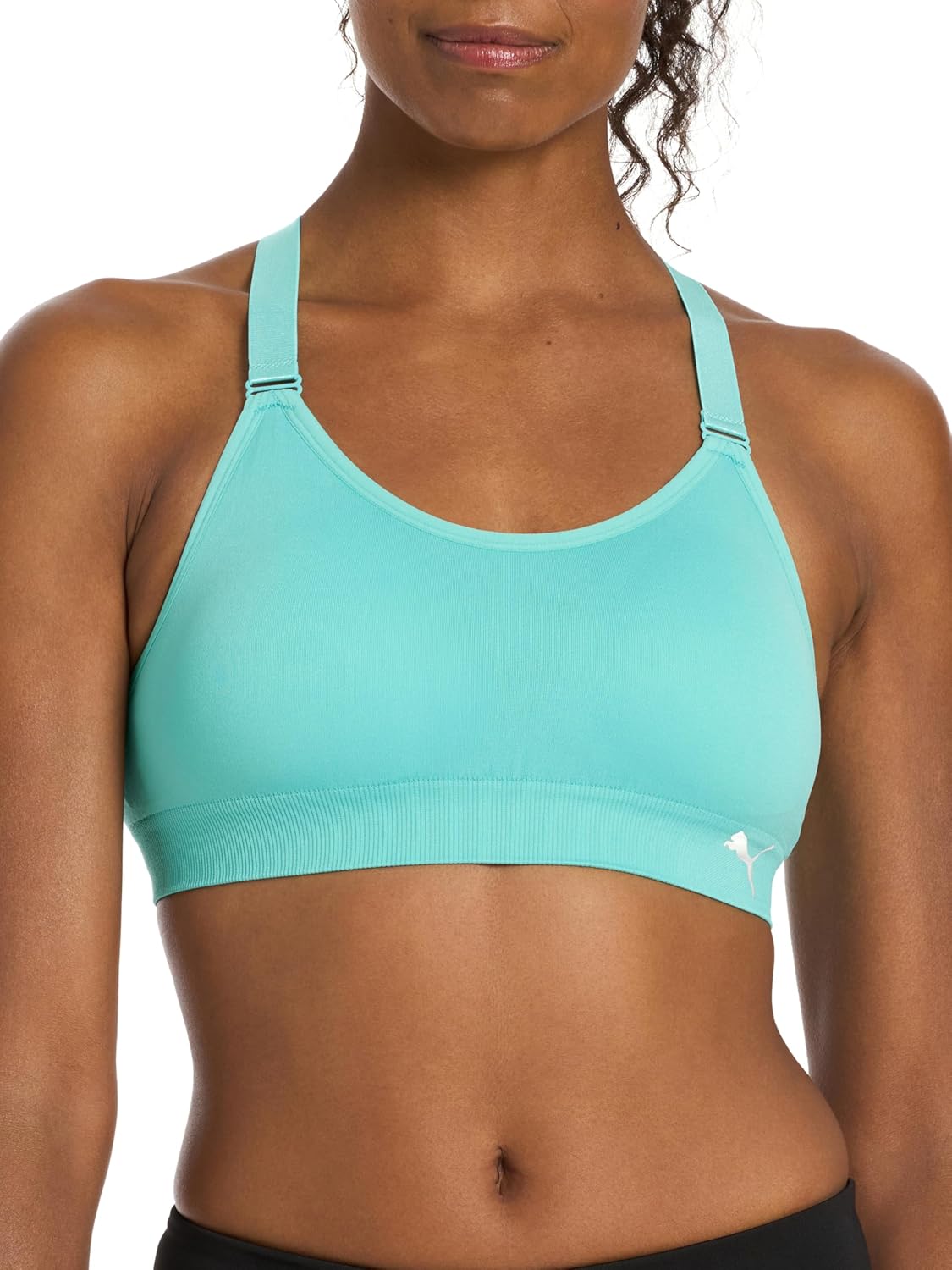 PUMA Women's 2 Pack Seamless Sports Bra for Ultimate Comfort